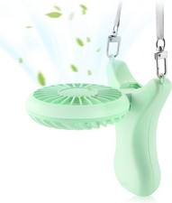 Mini Fan Necklace Portable USB Rechargeable