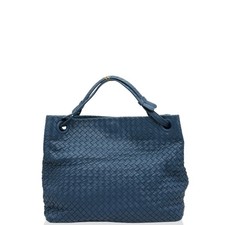Bottega Veneta Tote Bag Blue Intrecciato Nappa ym012626b9