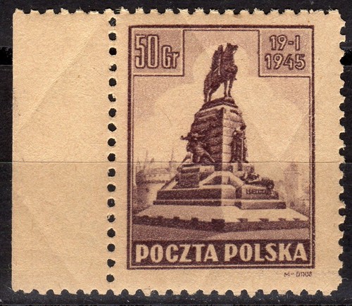 Polen 1945 (Mi.393) Fischer 362 I postfrisch ** MNH VF Lot