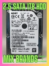 2.5 SATA 1TB Hard Drive Differents Models and Brands