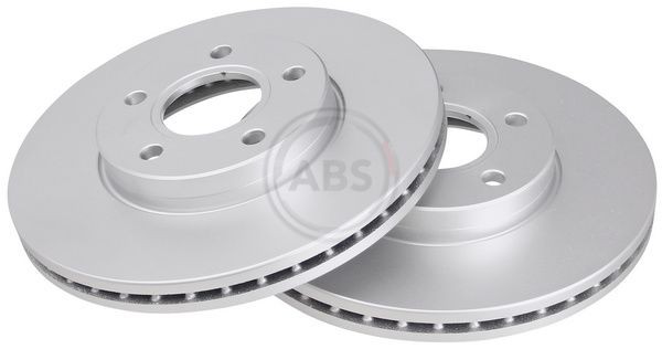 2X Bremsscheibe Vorne ABS 17586 FÜR Ford Volvo Bremsscheiben Scheibenbremse-image