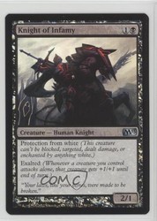 Knight of Infamy Foil Magic 2013 #96