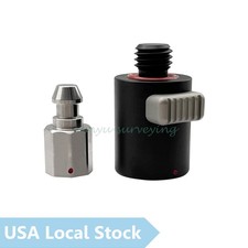 NEW RTK GPS Quick Release Adapter For GNSS Prism Poles Trimble Topcon Surveying