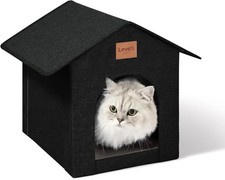 Outdoor Cat House Weatherproof Insulated Feral Cat House Outdoor Winter
