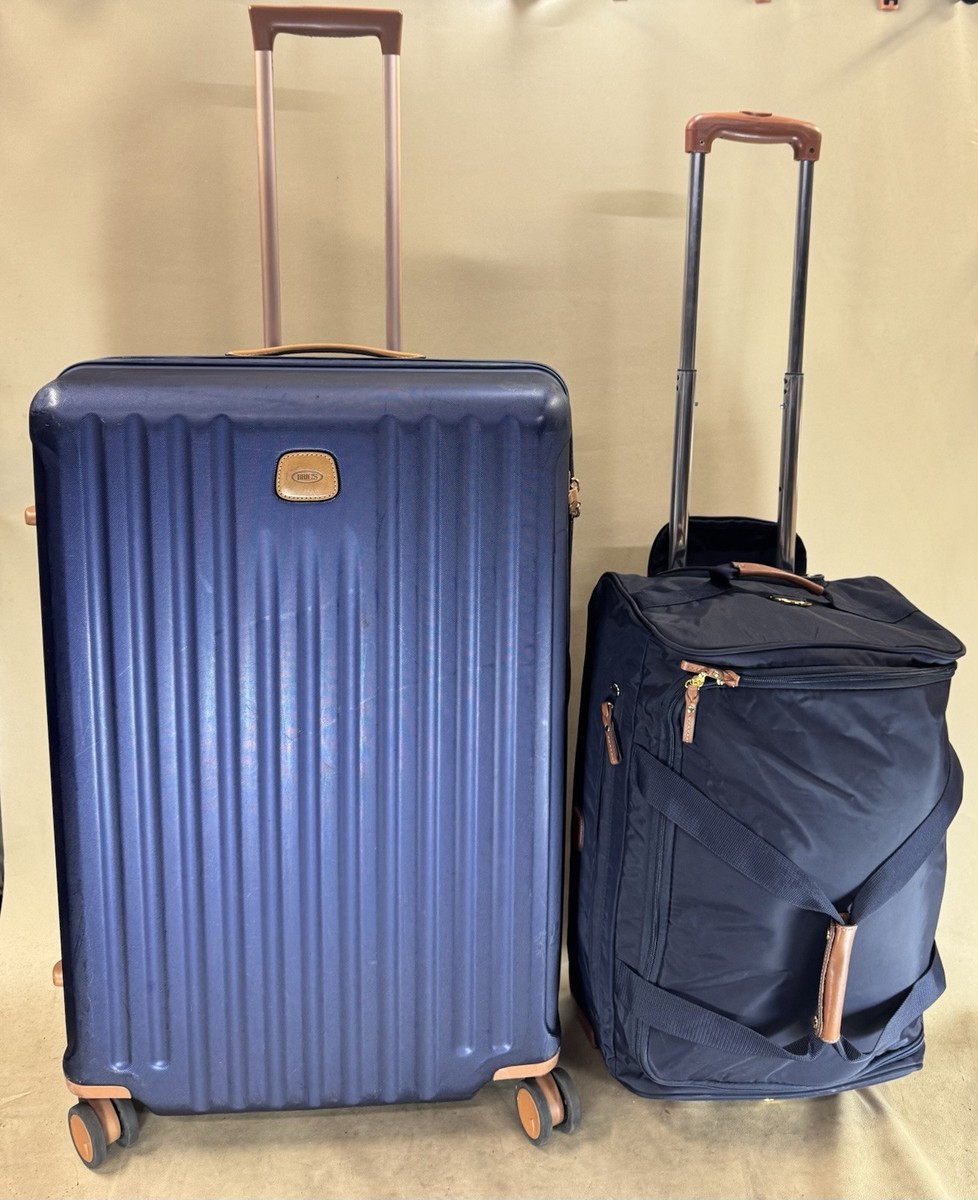 BRIC'S Blue Luggage Set 21” X Bag Duffle & Capri 30