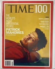 PATRICK MAHOMES TIME Magazine April 29, 2024-Includes BCW Sleeve/Board