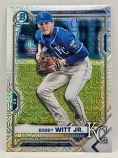 Bobby Witt Jr. 2021 Bowman Chrome Prospect RC #BCP-193 Mega Box Mojo Refractor