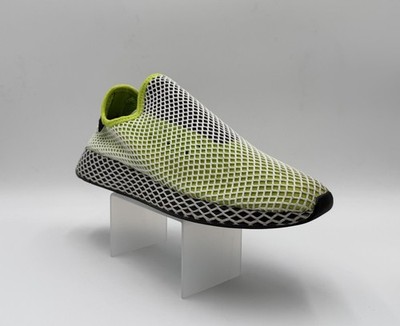 Adidas Deerupt Men s Size 13 Runner Green Solar Slime Running Shoes Sneakers