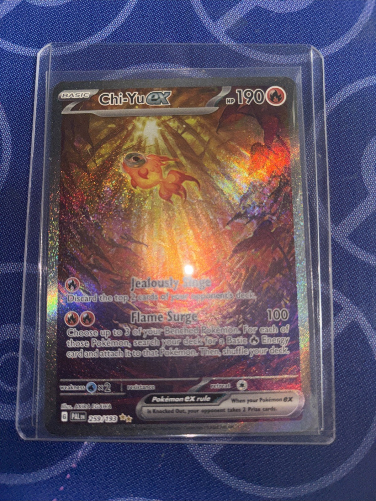 Chi-Yu ex 259/193 Sv02: Paldea Evolved Holo