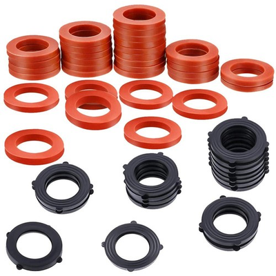 #ad #ad Garden Hose Washer Heavy Duty Rubber Seals Fit All 1 inch red black $6.66