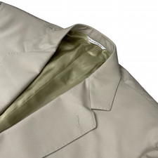 Canali Men  s 100 Wool 2-Button Blazer Khaki/Tan   Italy   42XL US  52 EU