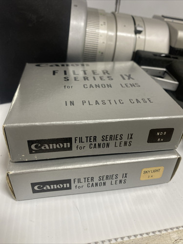 Cámara de cine vintage Canon con zoom automático 1218 Super 8 8 mm de Japón - Imagen 9 de 11