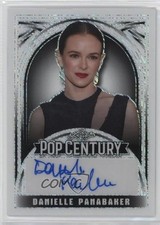 2024 Leaf Metal Pop Century White Crystals 2/2 Danielle Panabaker Auto ib6