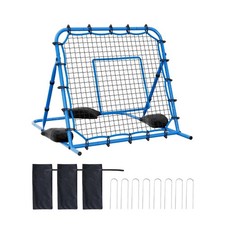Fußball Rebounder Netz, Quick - Switch Winkel Tor zum Passieren Training, 3,7 x 3,7
