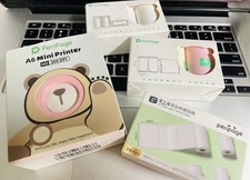 PeriPage A6 Mini Printer, Portable Thermal Printer, Mini Sticker Printer