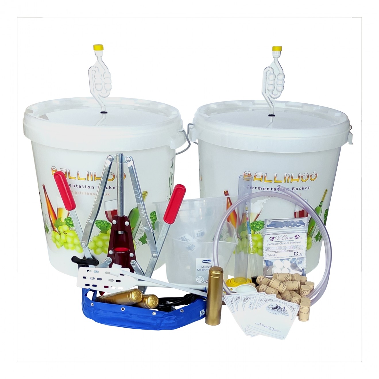 Homebrew Wine Starter Equipment Premium Kit For 30 Bottle / 23 Litre Kits