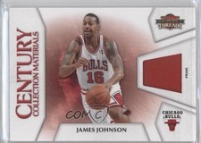 2010 Panini Threads Century Collection Materials Prime 42/50 James Johnson 0m8