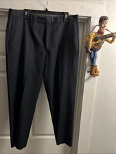 JB Britches Slacks Pants Trousers Men’s 36 X 27 100% Worsted Wool Made In Italy