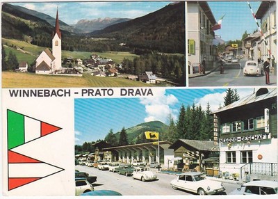 DRAVA PLATE - WINNEBACH - BOLZANO - VIEWS - TRAVEL 1973 -1213-