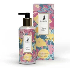 Shiny Velvet Body Cream Elegant Soft Silky Perfume For Women 200ml Burani