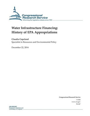 Water Infrastructure Financing: History of EPA Appropriations by Congressional R