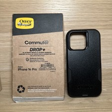 OtterBox Commuter Apple iPhone 14 Pro Black Rugged Dual-Layer Case