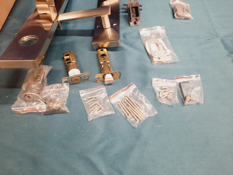 Weslock 2890-XANTHIS-UTICA-ENTRADA Xanthis monocilíndrico con llave níquel *LEER* Foto 3 de 4