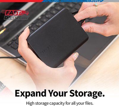 Toshiba Canvio Basics 2TB Portable External Hard Drive USB 3.0