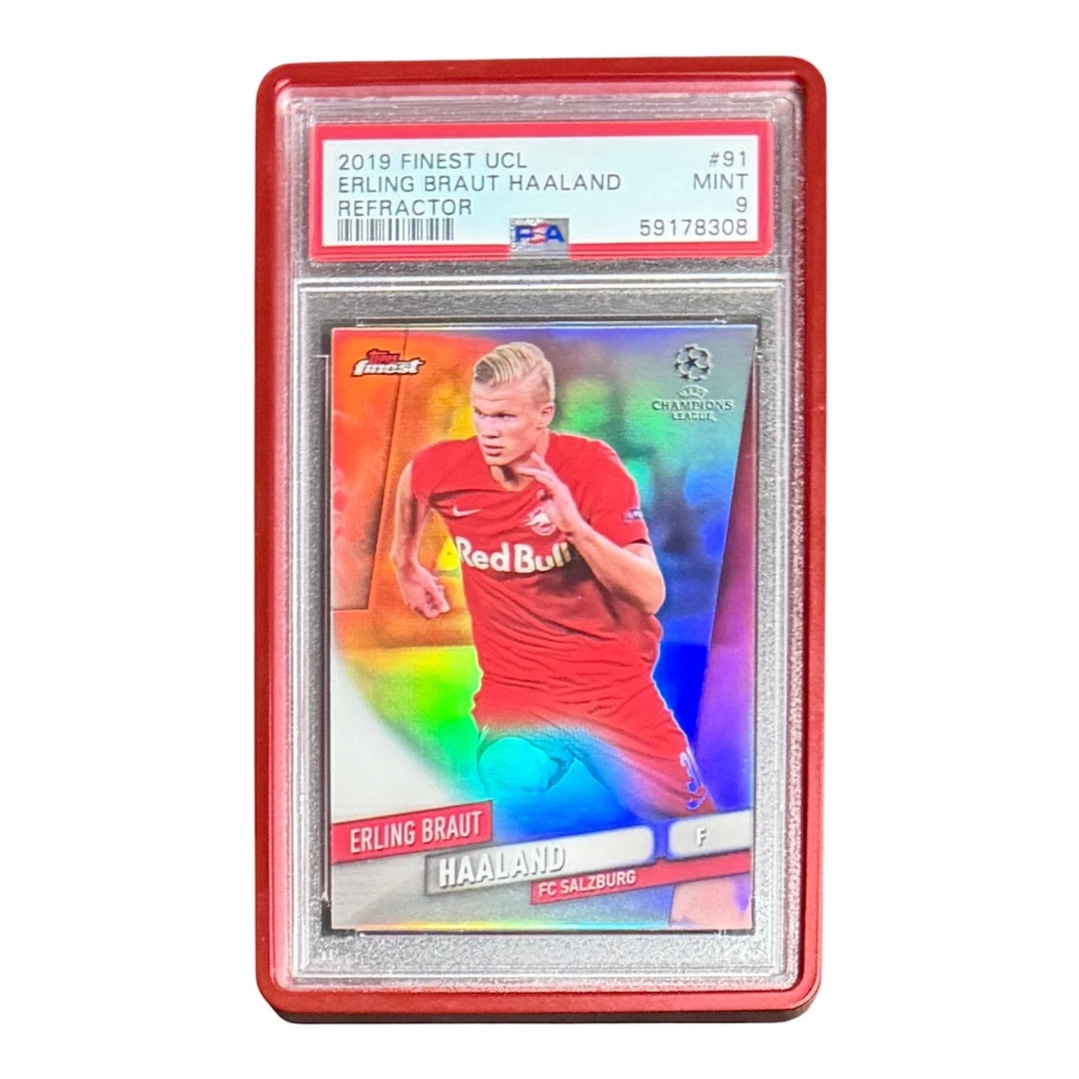 2019-20 Topps Finest UCL Erling Haaland #91 for sale | eBay