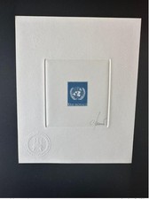 Monaco 1993 YT 1885 Epreuve d'artiste Admission ONU United Nations Unies BF 62