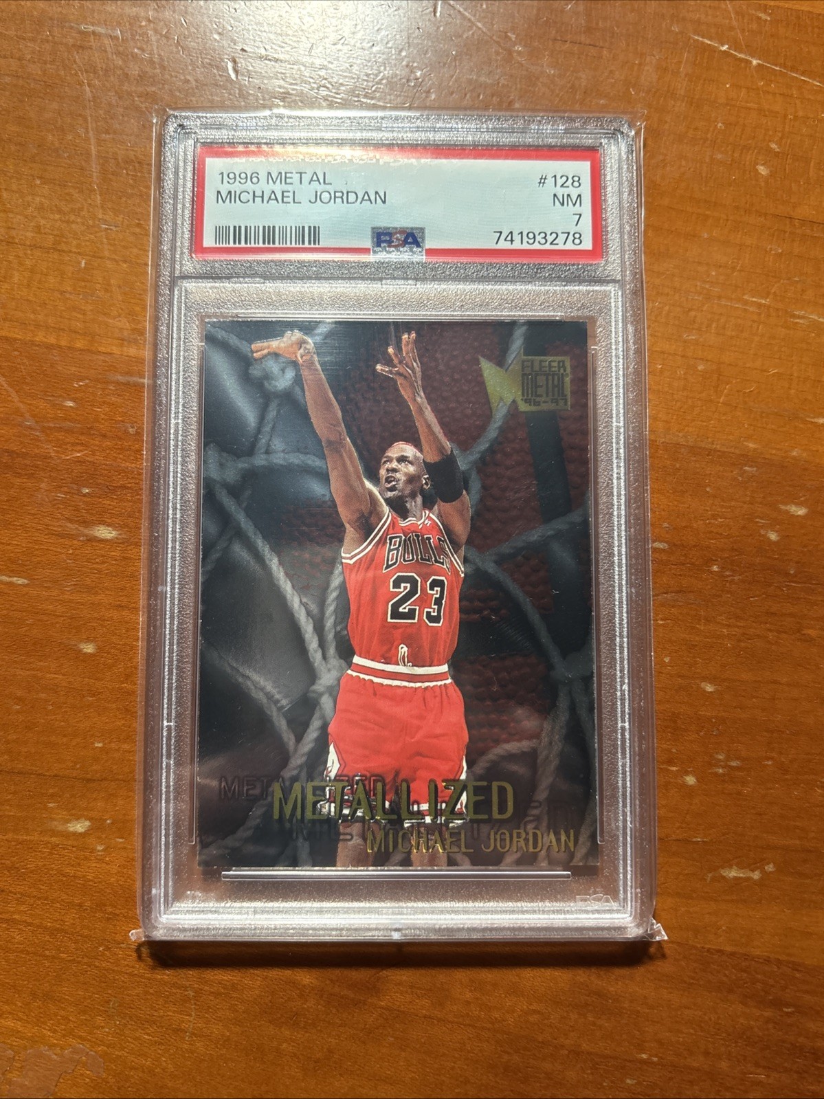 Michael Jordan 1996 Metal #128 Metallized Price Guide - Sports
