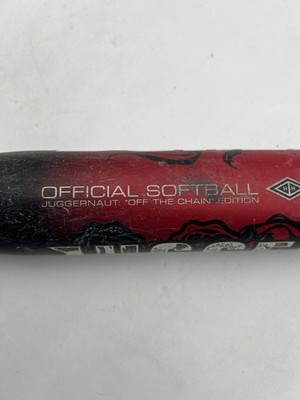 Batte De Softball DeMarini Juggernaut ASA - 34 Pouces, 27 Oz, Noire - OG RARE