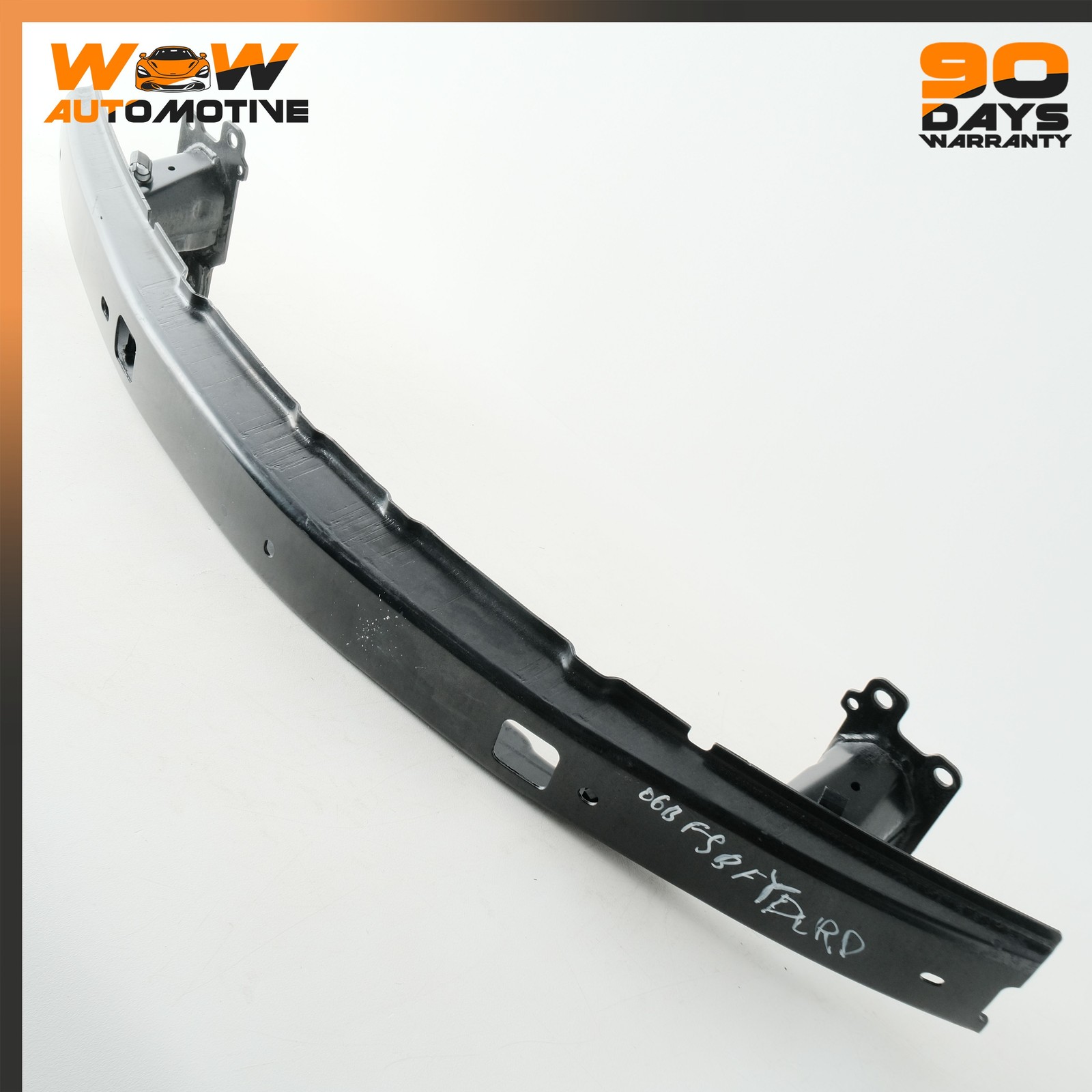 06-13 BENTLEY CONTINENTAL FLYING SPUR FRONT BUMPER REINFORCEMENT BEAM BLACK OEM