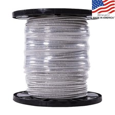 Southwire SIMpull 6 AWG THHN Copper Wire White Stranded 500 ft Roll Electrical