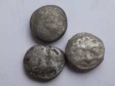 Lot of 3 three Greek silver ancient coins.