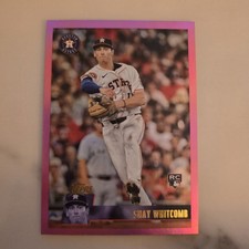 2025 Topps Archives #118 Shay Whitcomb Pink Foilboard