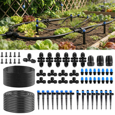 Garden Drip Irrigation System - 230FT Quick-Connect Automatic Watering Misting