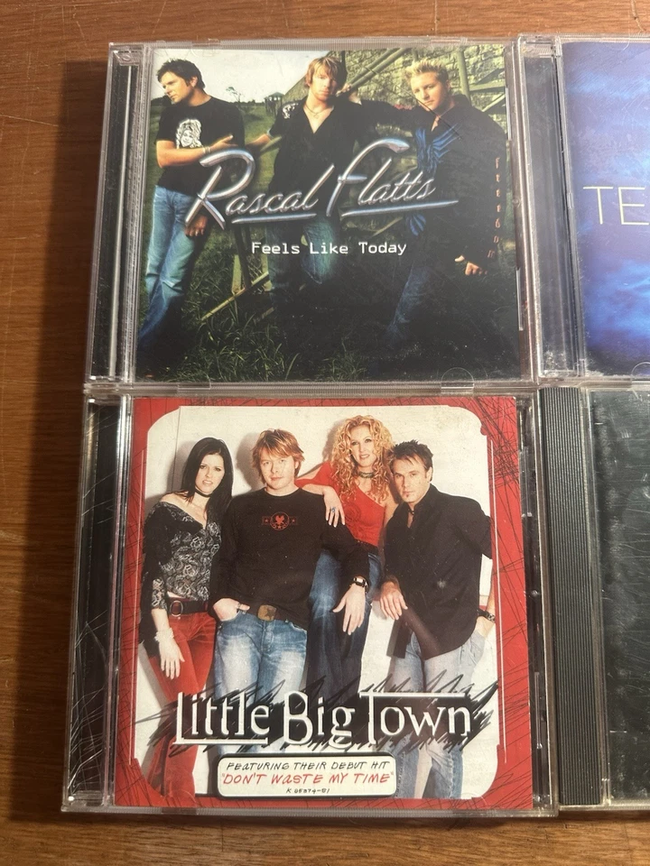 Lot Of 4 CDs Rascal Flatts, LittleBig Town, Terri Clark, & MaryChapinCarpenter Foto 3 de 4