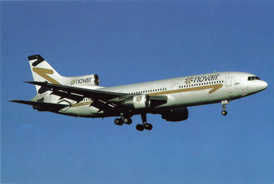 Postcard Airline Novair Lockheed L1011-385-3 SE-DVF Limited CC8.