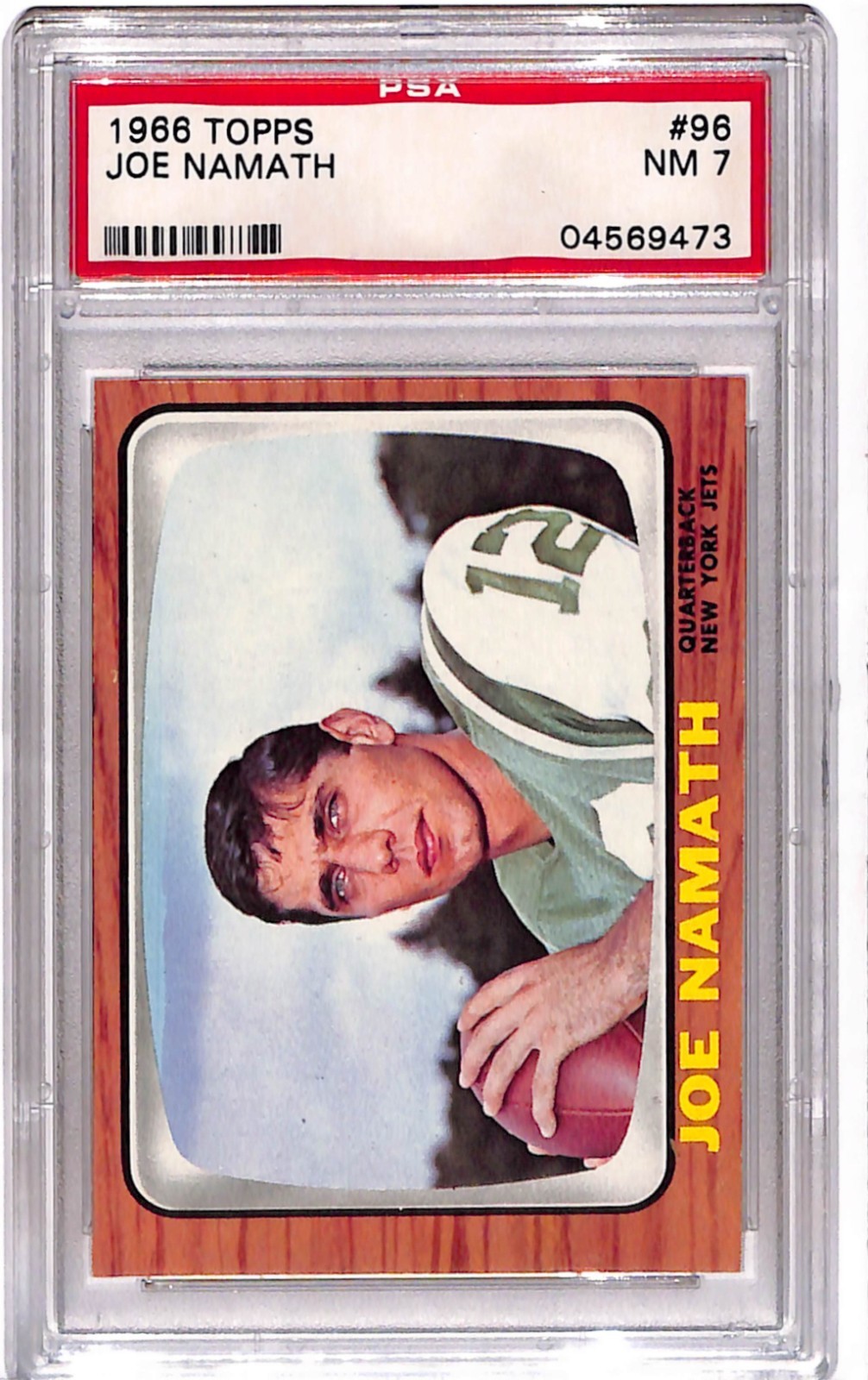 1966 Topps - Joe Namath #96 PSA 7 