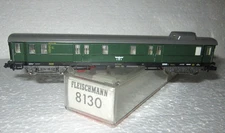 FLEISCHMANN 8130 N PICCOLO DRB EXPRESS TRAIN LUGGAGE CAR OVP Ep II Pw4ü-37