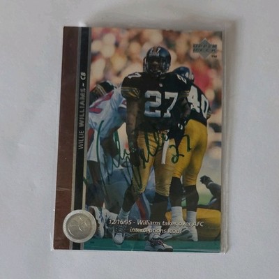 Upper Deck 1995 - Willie Williams Pittsburgh Steelers #204 Autographed (NFL)