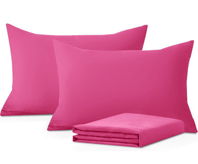 Moonlight Bettwäsche Kissenbezüge 2er Pack Rosa Kissenbezüge Umschlagverschluss Super