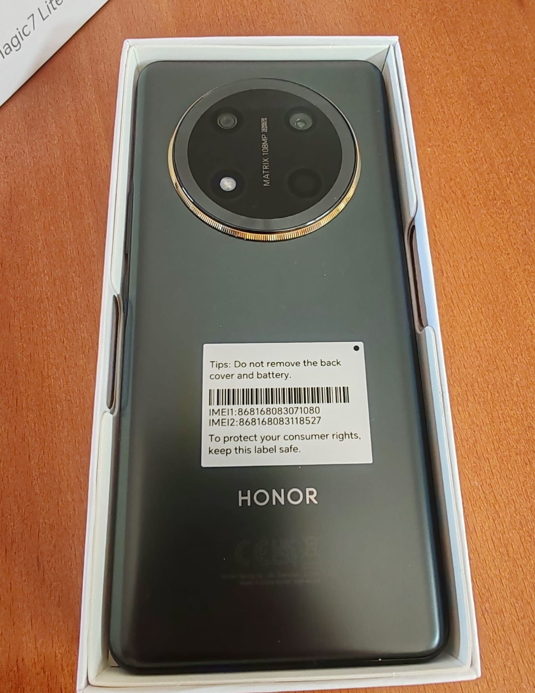Smartphone Honor Magic 7 Lite 