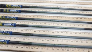 Accra Iseries 110I Tour 110G X-STIFF 35.25"38" 6pc Iron Set Shaft .370 945320