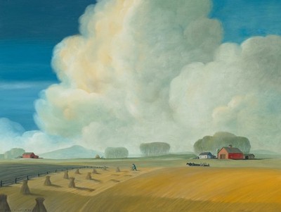 Dale Nichols: The Gathering Cloud 22x30 Archival Quality Fine Art Print