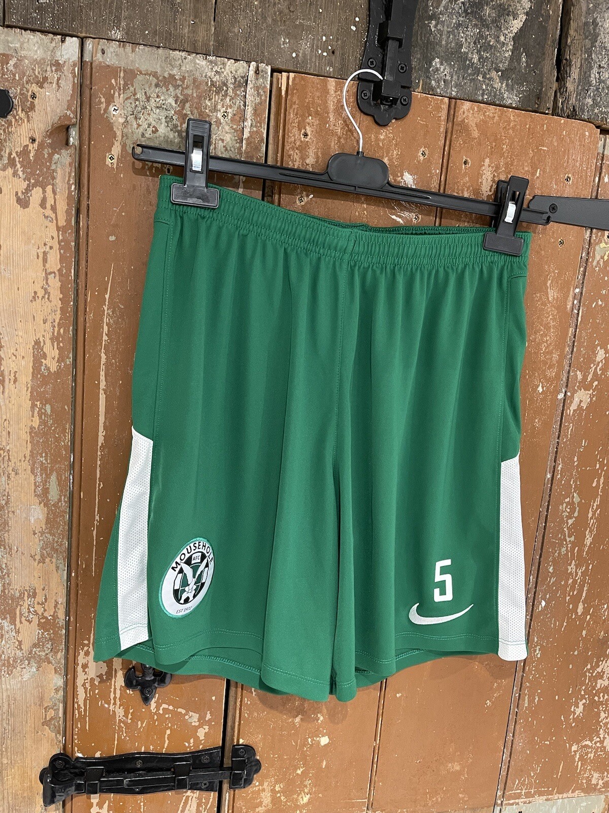 Nike DriFit Mousehole AFC Men’s Green Football Shorts Size Large eBay