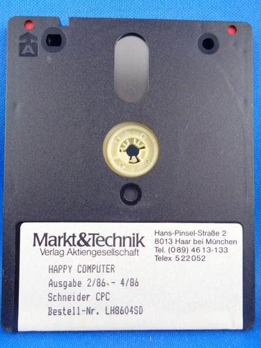 SCHNEIDER/AMSTRAD CPC -- HAPPY COMPUTER DISKS -- # AUSWAHL # - Bild 2 von 30