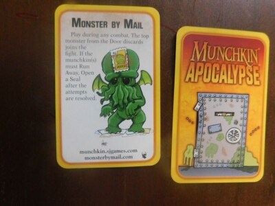 Variety of Munchkin Promo Cards Lot #4