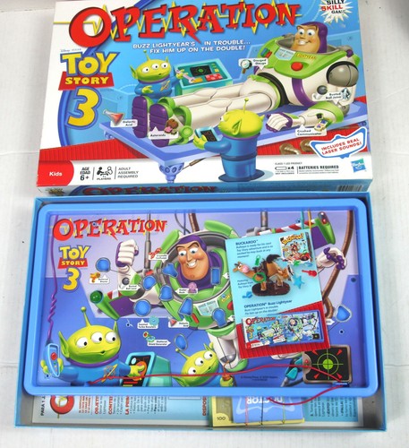 Hasbro Operation Toy Story 3 Buzz Lightyear Game Complete - Picture 2 of 6